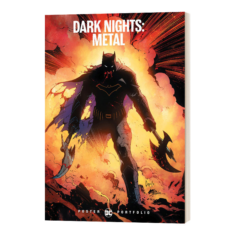 英文原版 DC Poster Portfolio Dark Nights Metal DC海报集 漫画艺术 英文版 进口英语原版书籍