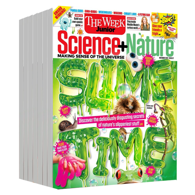 【单期/订购】The Week Junior Science+ Nature 2023/24年订阅月刊8-15岁英国青少年自然科学科普英语英文国外期刊杂志