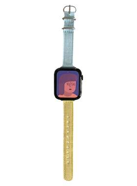 小蛮腰帆布尼龙适用iwatch表带