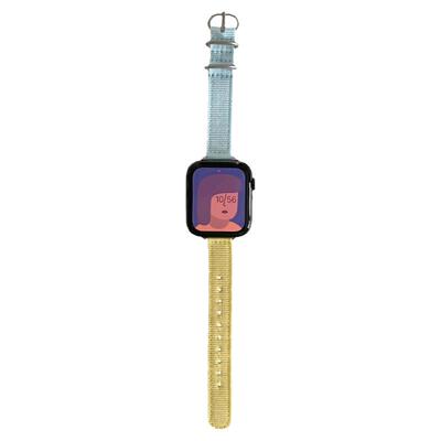 小蛮腰帆布尼龙适用iwatch表带