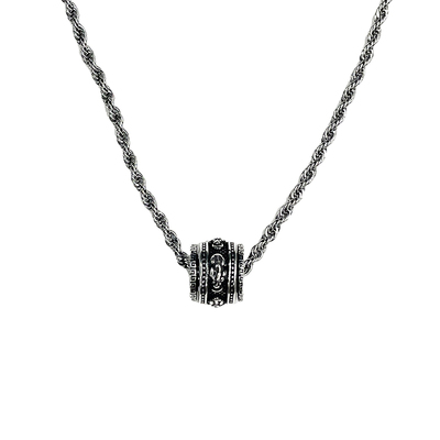 小众潮流复古转运貔貅吊坠项链