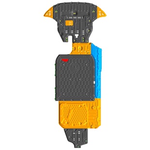 重庆乾钰26款别克至境世家底盘护板发动机电池油箱车底防护板合金