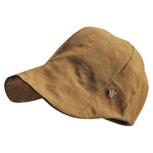 韩国进口亚麻马术帽女春夏天洋气减龄钢丝宽檐文艺时尚遮阳鸭舌帽