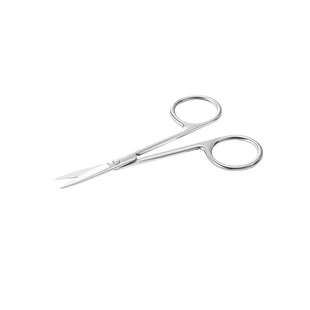 不锈钢剪刀实验用剪刀 止水钳 弯嘴直嘴 弯嘴剪刀14cm/16cm/18cm