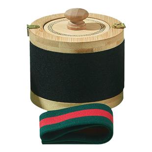 艾灸盒竹制腹部熏蒸仪随身灸家用全身通用悬灸肚脐艾灸罐专用器具