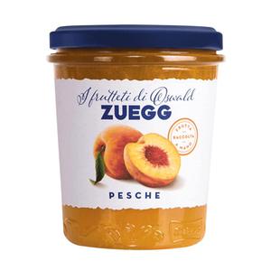 德国进口嘉丽zuegg桃果酱50%果肉果酱早餐酸奶面包酱