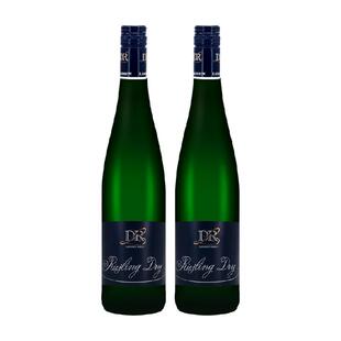 德国名庄Dr.Loosen露森雷司令摩泽尔干型白葡萄酒750ml*2瓶配礼盒