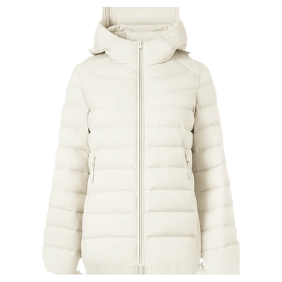 坦博尔经典纯色轻薄羽绒服女