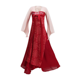 新款儿童汉唐古典舞演出服装女飘逸古风仙气身韵民族纱衣少儿汉服