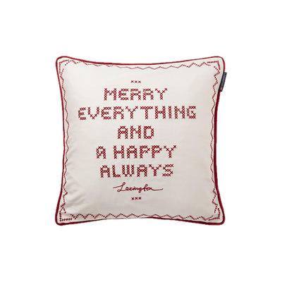 Lexington天鹅绒沙色马头刺绣靠垫棉花环抱枕绿色胡桃夹子红字母