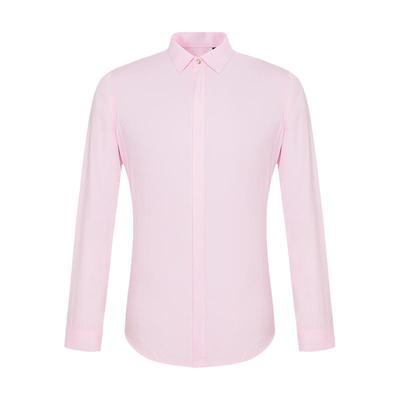 浅粉色长袖衬衫VSKONNE