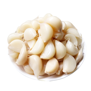 免剥糖蒜商用泡菜整箱13斤酸甜白玉糖醋蒜瓣糖蒜瓣蒜米火锅食材