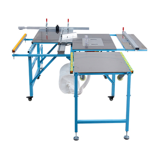 折叠木工锯台多功能一体机静音无刷无尘子母锯精密轨道推拉推台锯