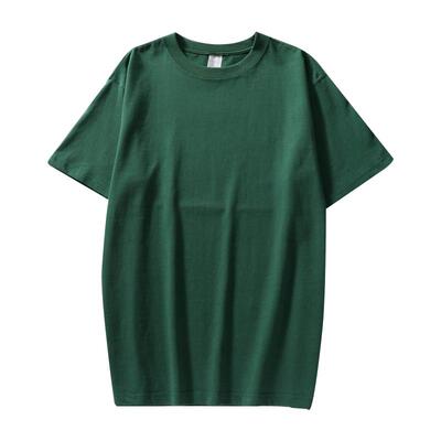 马卡龙男女同款t恤纯棉宽松