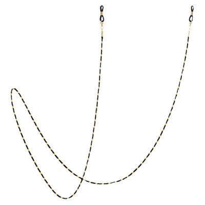 刘亦凡挂脖金属眼镜链口罩绳