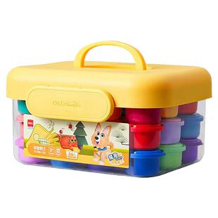 超轻粘土儿童无异味彩泥橡皮泥36色黏土幼儿园专用手工diy益智玩具食品低 年级超轻黏土橡皮泥彩泥儿童