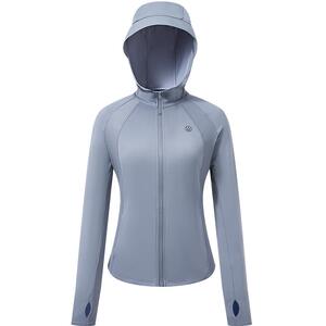 【大秀同款】【UPF100】波司登2026夏季新款女士短款连帽防晒服高