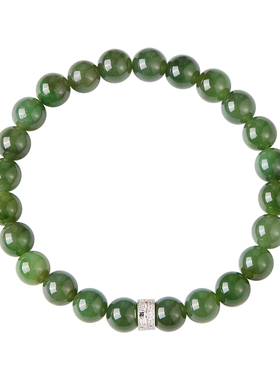 天然和田碧玉手链女款轻奢高级感