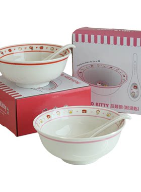 hellokitty陶瓷汤面碗螺狮粉碗