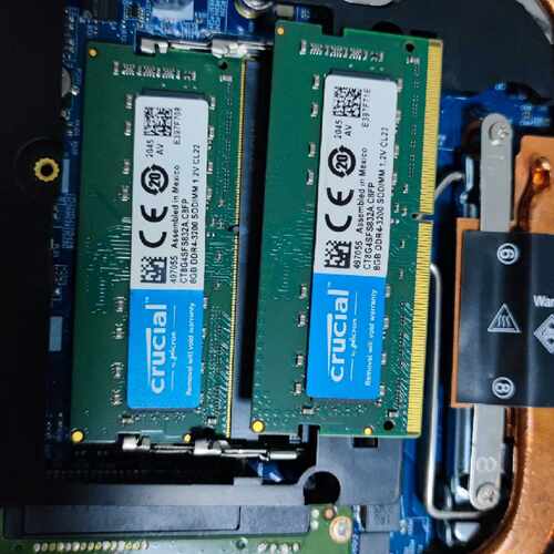 内存美光DDR4 3200 2X8G（组16G双通道）议价