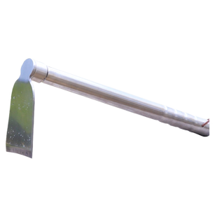 不锈钢锄头园艺除草工具种花小锄头家用种菜松土耙子翻地长柄宽锄