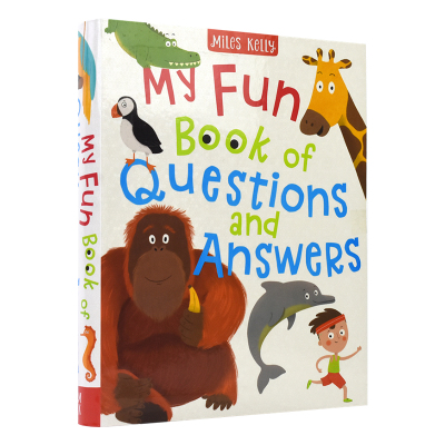 Miles Kelly My Fun Book of Questions and Answers 儿童百科全书 9-12岁 英语趣味问答 英文原版进口儿童图书