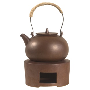 550ml防爆围炉煮茶壶创意可明火提梁壶套装防风炉可煮温茶壶茶具