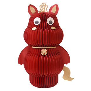 马年新年装饰马门口大摆件商场店铺酒店超市春节过年氛围场景布置