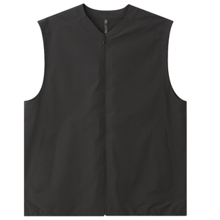 【黑标系列】NAUTICA/诺帝卡男装26春季新品潮酷拉链马甲背心