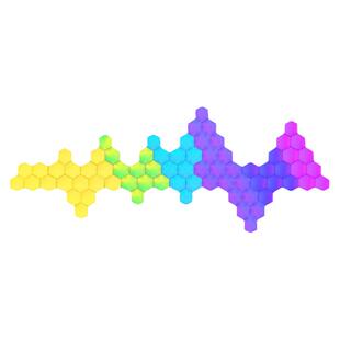 Cololigh奇光板APP声控电竞WIFI智能拾音量子灯nanolea蜂窝