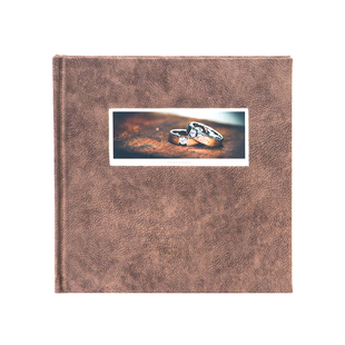 芳华影楼结婚纱相册定制高端情侣仿皮质宝宝写真纪念照片书制作