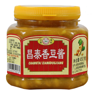 包邮昌泰450克香豆酱潮汕特产普宁豆酱豆瓣酱黄豆酱炒菜蒸鱼调