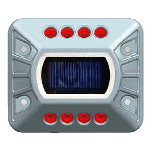 太阳能铸铝道钉警示灯花园景观灯夜间爆闪安全警示货车防追尾边灯