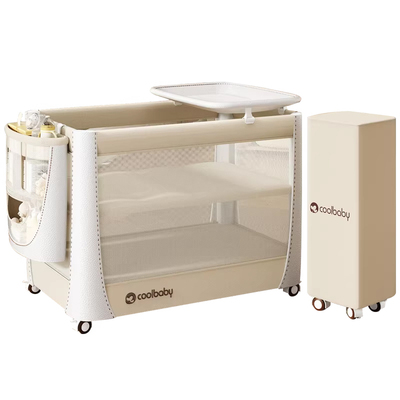 coolbaby多功能可移动婴儿床
