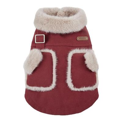 联名款-新年系列仿貂毛毛绒马甲