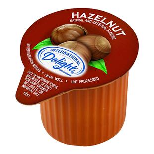 代购拍2件包邮26.01美国Delight榛果咖啡伴侣奶精奶油球 非植脂分