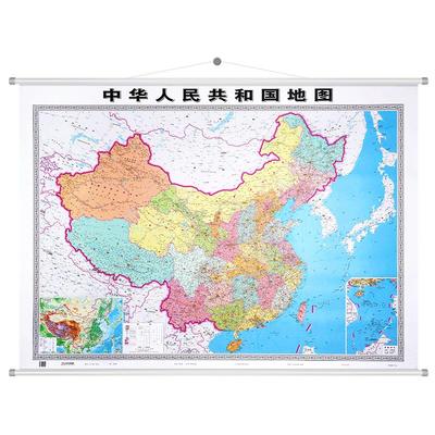 中国世界地图商务办公用图