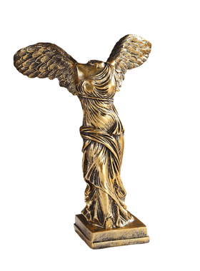 欧式胜利女神素描写生雕塑摆件