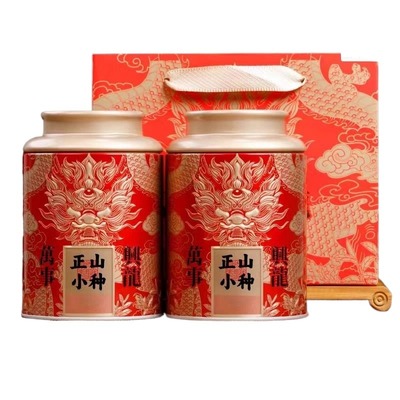 参赛特级正山小种红茶新茶浓香型茶叶高端送礼自己喝口粮茶 500g