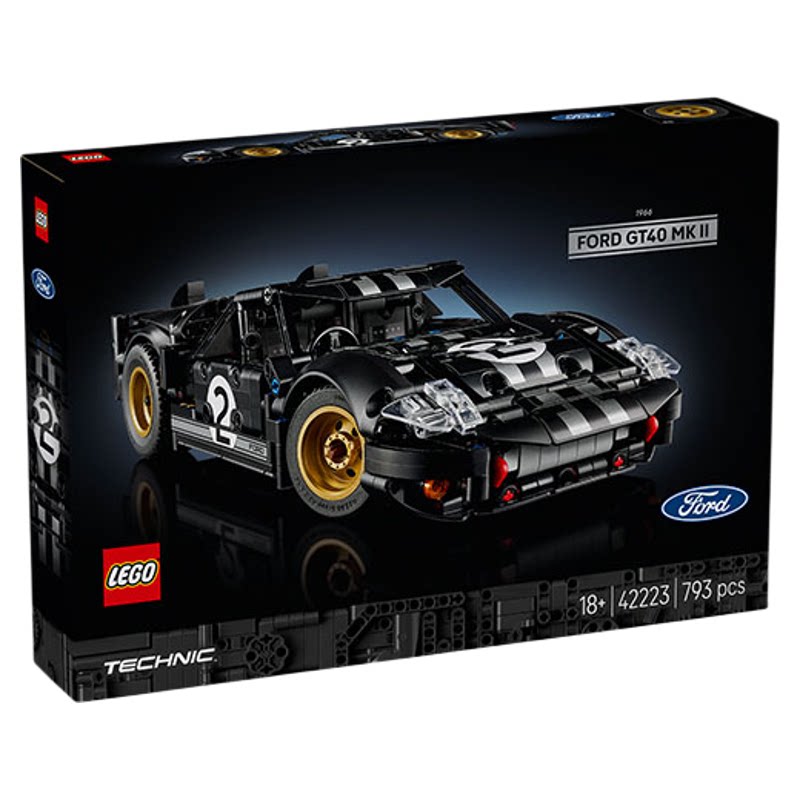 乐高42223福特GT40MKII赛车积木