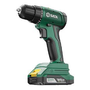 世达电钻无刷锂电钻电动螺丝刀充电式家用冲击钻多功能手枪手电钻