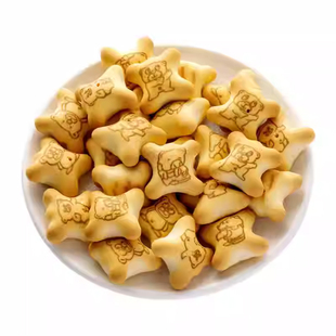 多口味小熊注心饼干独立小包装巧克力夹心饼干休闲儿童零食品整箱