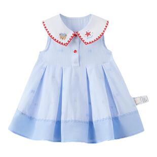 PawinPaw卡通小熊童装春夏女宝宝A版连衣裙