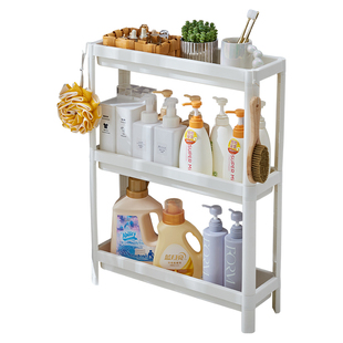 18cm卫生间放洗衣液夹缝收纳架阳台厨房冰箱侧缝隙架置物架落地式