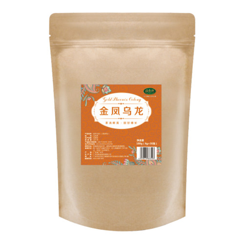 溢香源 金凤乌龙三角茶包 袋泡茶冷泡茶乌龙茶 6g*30泡