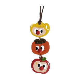 fingerstudio指作 元宝可爱挂件平安老花包包挂件原创lv包挂装饰