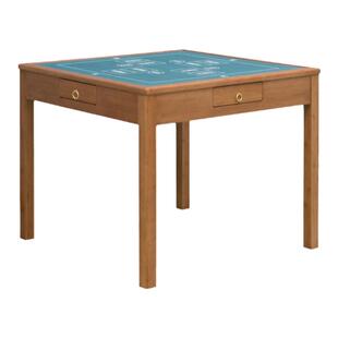 新中式家用四方桌多功能掼蛋桌手搓棋牌桌打牌桌茶桌正方形餐桌