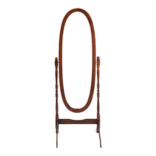 实木复古镜子ins风法式全身镜美式穿衣镜落地镜网红镜子入户镜子