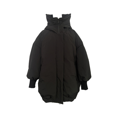 容子木ROSEMOO25冬商场同款挺阔质感拼接毛领羽绒服RSS4YW304C