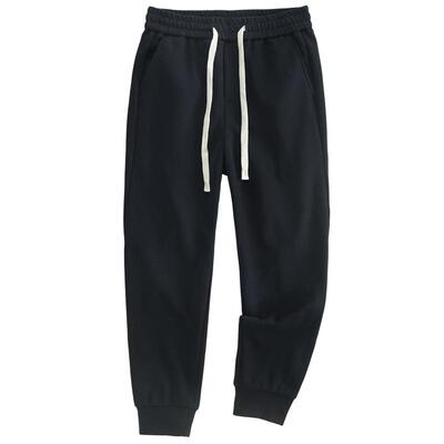 九分裤春秋精梳螺纹棉针织卫裤